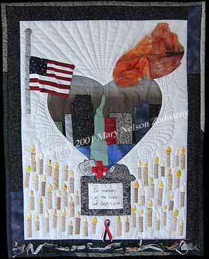 Nation In Mourning Quilt Front