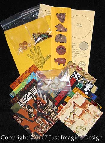 african embellishment kit