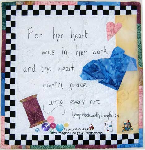 jazzy border art from heart photo