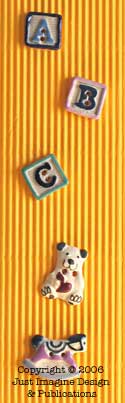baby ABC buttons