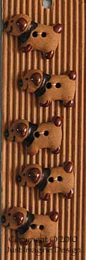 dog button set