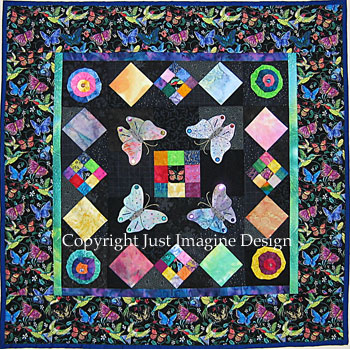 Blossoms & Butterflies Wall Hanging Photo