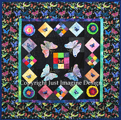 blossom & butterflies quilt pattern photo