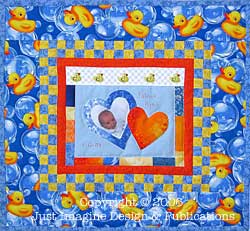duck quilt pattern photo