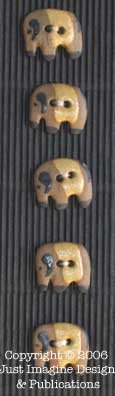 elephant button set