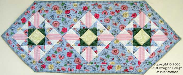 Floral Table Runner photo