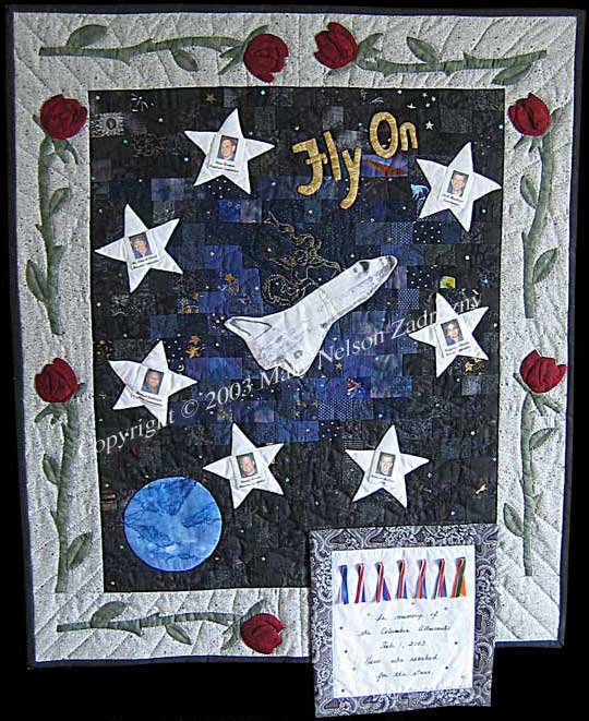Fly On Quilt