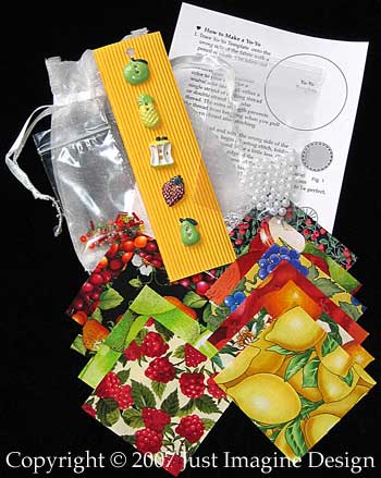 fruit punch embellishment kit