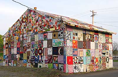Covered Gas Station, Syracuse, NY