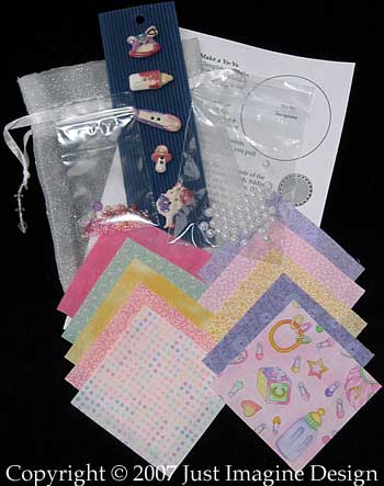 It's A Girl Embellishment Kit