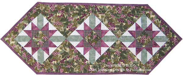 Grapes Table Runner photo