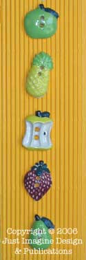juicy fruit button set