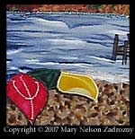 lake george quilt detail photo
