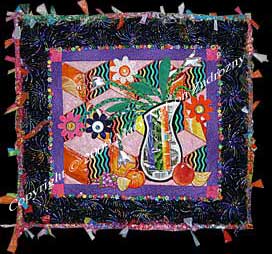 Orange U Glad We Recycle Quilt
