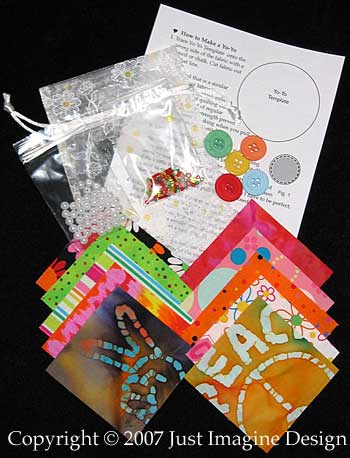 peace embellishment kit