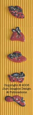 red hat buttons