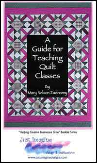 Guide for Teaching Quilt Classes Cover