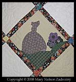 traditional quilt detail photo